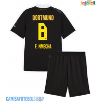 Camisa de time de futebol Borussia Dortmund Felix Nmecha #8 Replicas 2º Equipamento Infantil 2026-27 Manga Curta (+ Calças curtas)